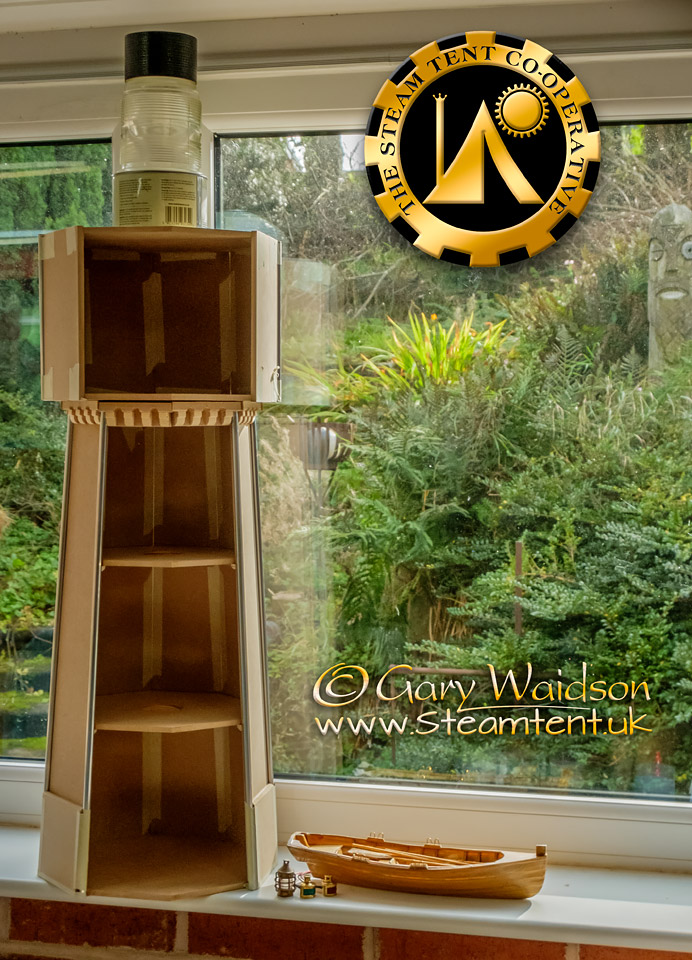 Ammon Rock - Building a 1/12th Scale Gothic Lighthouse  - The Steam Tent Co-operative. � Gary Waidson - www.Steamtent.uk