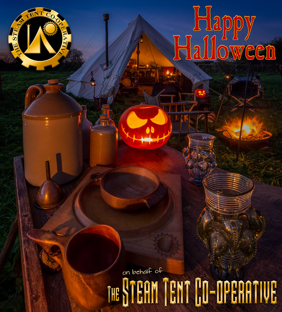 Happy Halloween from the Steam Tent Co-operative. © Gary Waidson - www.Steamtent.uk
