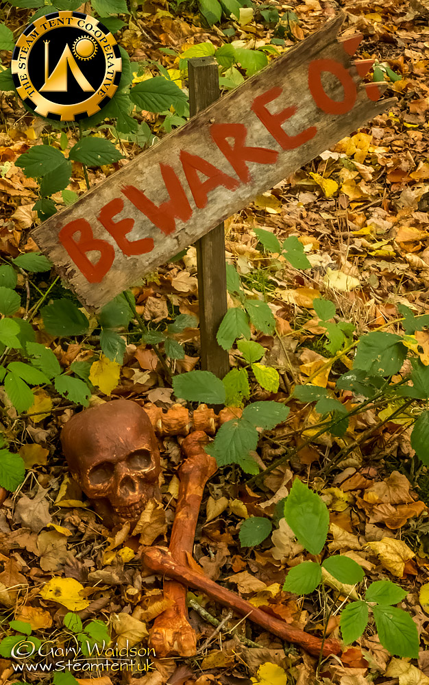 Beware of - Steampunk Halloween - The Steam Tent Co-operative. � Gary Waidson - www.Steamtent.uk