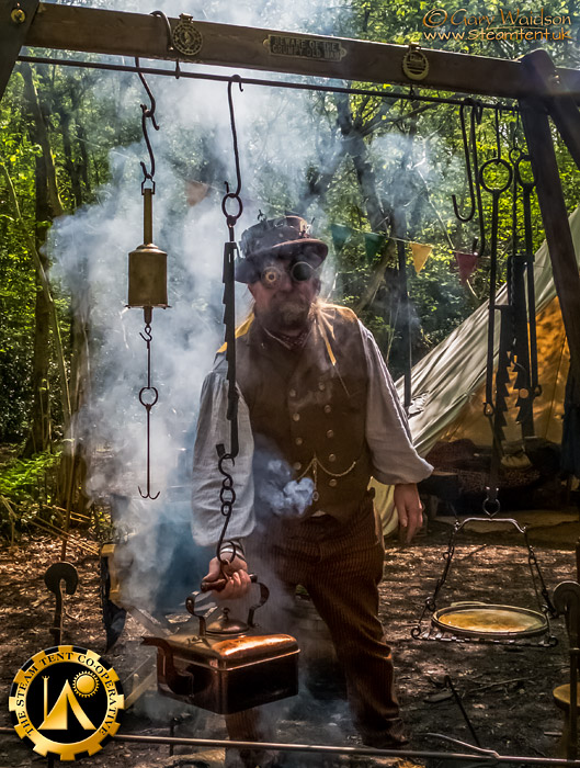 Our Inaugural Gathering at Rough Close, May 2018. Steampunk Camping with The Steam Tent Co-operative. © Gary Waidson - www.Steamtent.uk