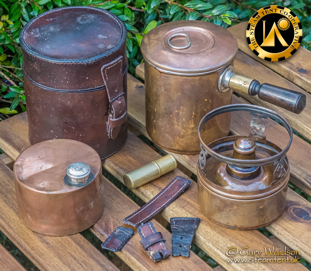 Barrett and Sons Spirit Stove. - The Steam Tent Co-operative.  Gary Waidson - www.Steamtent.uk