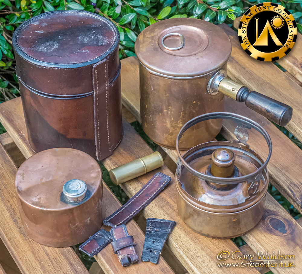 Barrett and Sons Spirit Stove. - The Steam Tent Co-operative.  Gary Waidson - www.Steamtent.uk