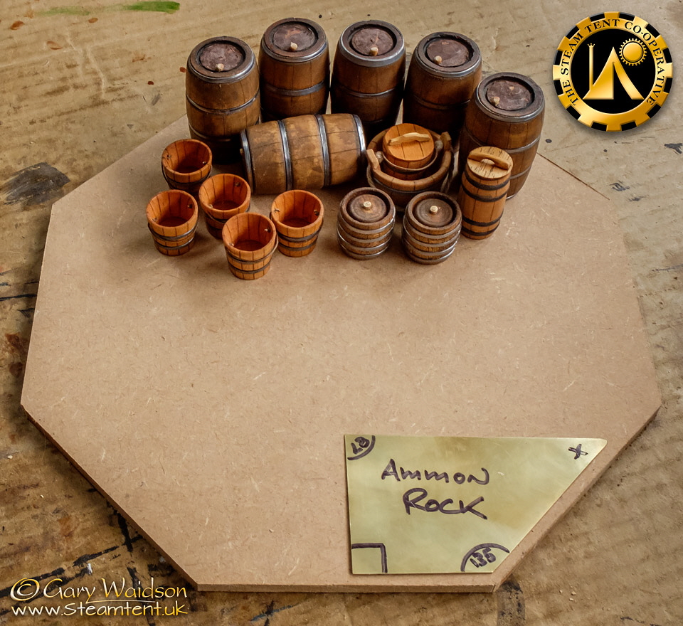 Ammon Rock - Building a 1/12th Scale Gothic Lighthouse  - The Steam Tent Co-operative.  Gary Waidson - www.Steamtent.uk