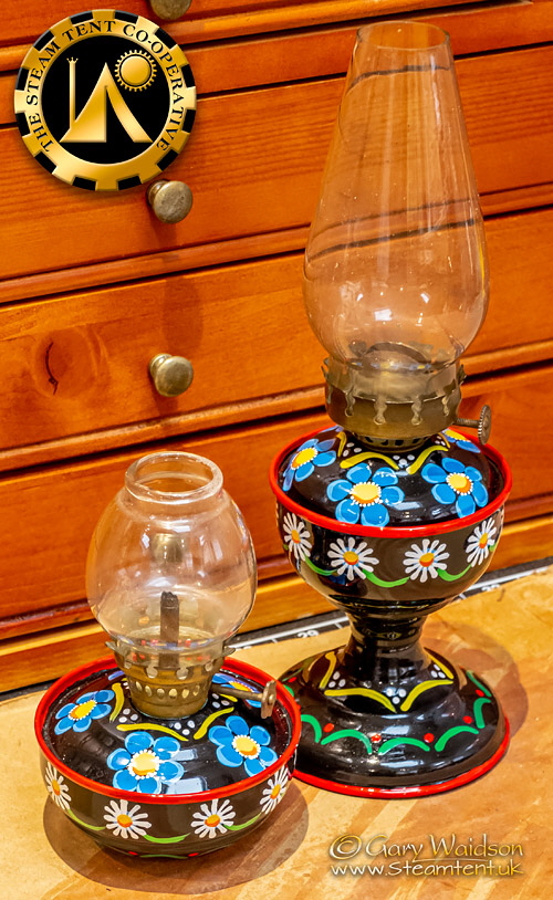 Bargeware Lanterns just waiting for a coat of lacquer. - The Steam Tent Co-operative.  Gary Waidson - www.Steamtent.uk