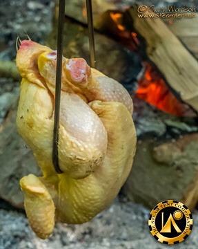 The Steam Tent Co-operative - Bottle Jacked Chicken. © Gary Waidson - www.Steamtent.uk
