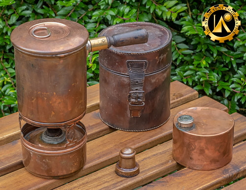 Barrret and Sons Spirit Stove.The Steam Tent Co-operative. © Gary Waidson - www.Steamtent.uk
