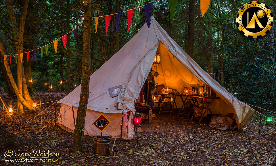 Our Pitch - The Steam Tent Co-operative. © Gary Waidson - www.Steamtent.uk