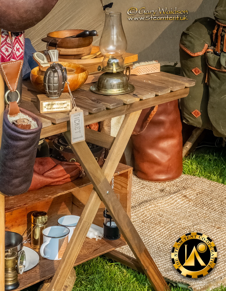 Retro Camp Organised by the Retro Outdoor Equipment group - The Steam Tent Co-operative. 