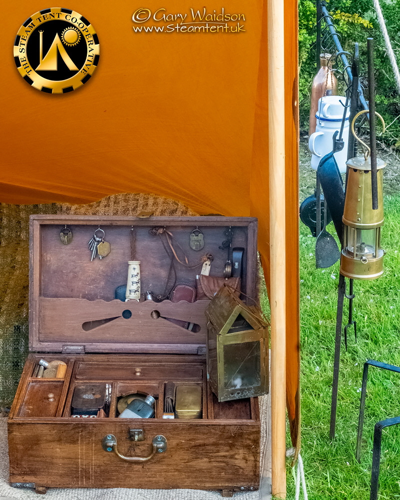 Retro Camp Organised by the Retro Outdoor Equipment group - The Steam Tent Co-operative. 