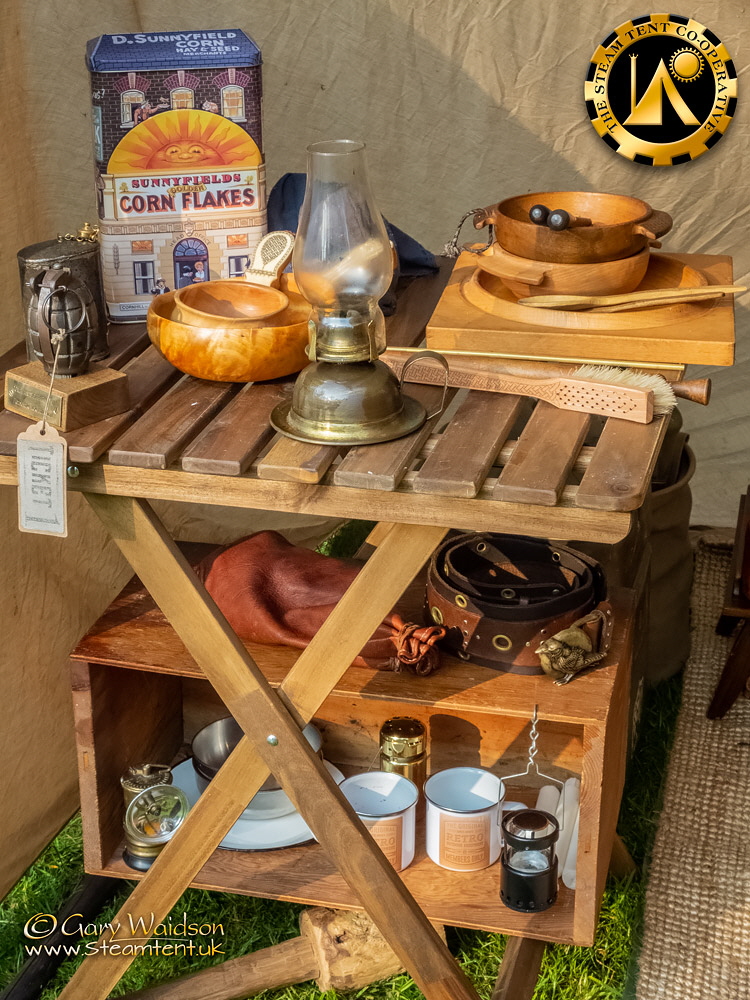 Retro Camp Organised by the Retro Outdoor Equipment group - The Steam Tent Co-operative. 