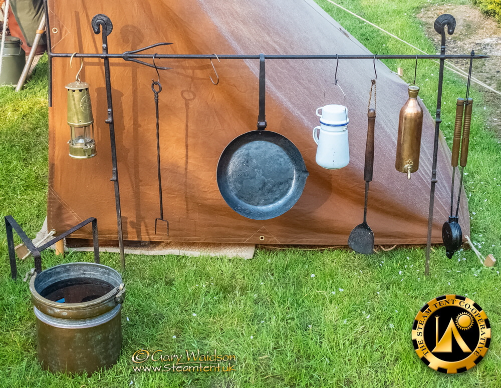 Retro Camp Organised by the Retro Outdoor Equipment group - The Steam Tent Co-operative. 