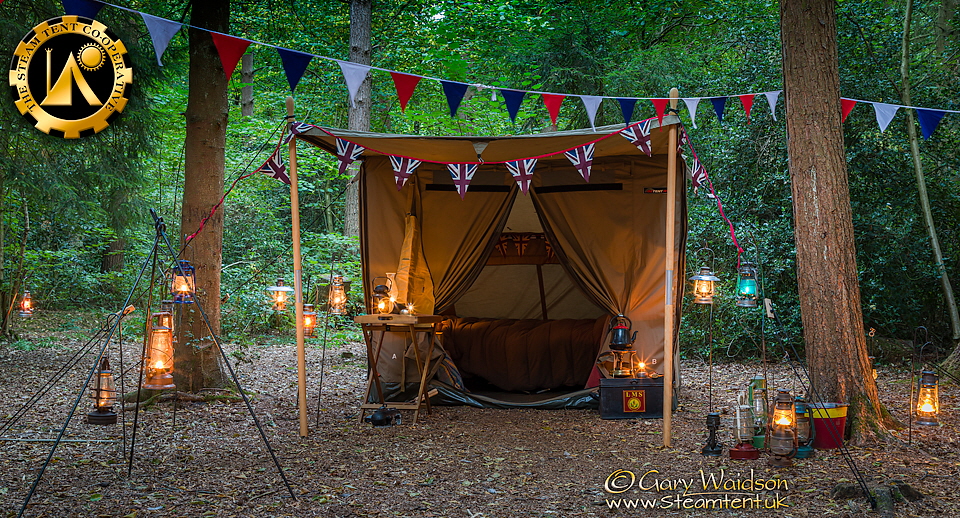Richards Pitch  - The Steam Tent Co-operative. © Gary Waidson - www.Steamtent.uk
