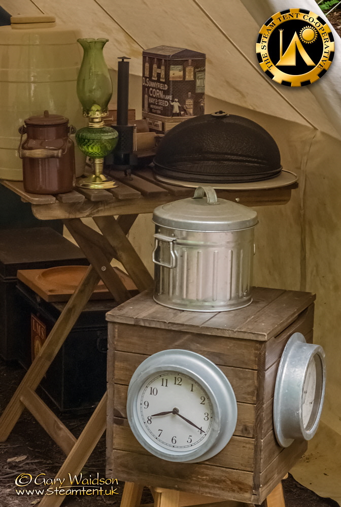 The Goldrush Camp 2019 - The Steam Tent Co-operative.  Gary Waidson - www.Steamtent.uk