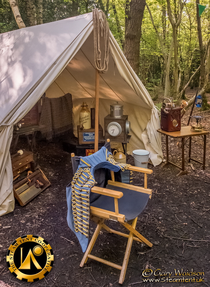 The Steam Tent Co-operative. The Utilitent. © Gary Waidson - www.Steamtent.uk