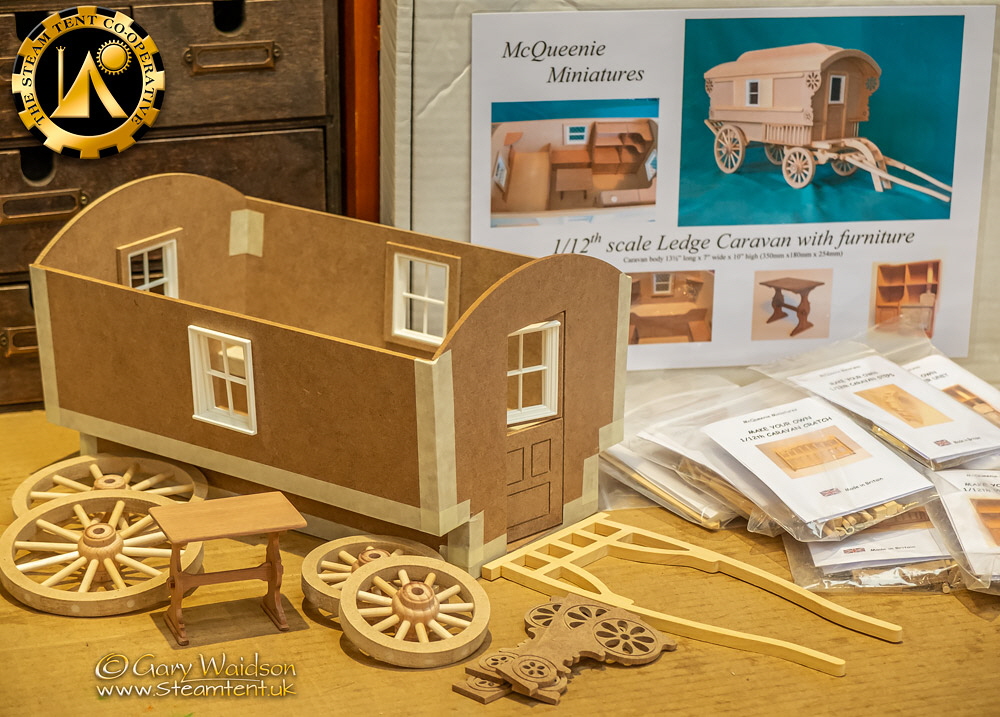 Building a 1/12th Scale Vardo  - The Steam Tent Co-operative. © Gary Waidson - www.Steamtent.uk