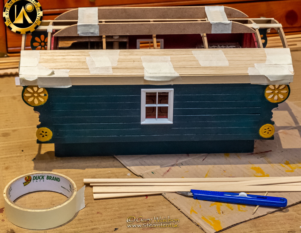 Building a 1/12th Scale Vardo  - The Steam Tent Co-operative. © Gary Waidson - www.Steamtent.uk