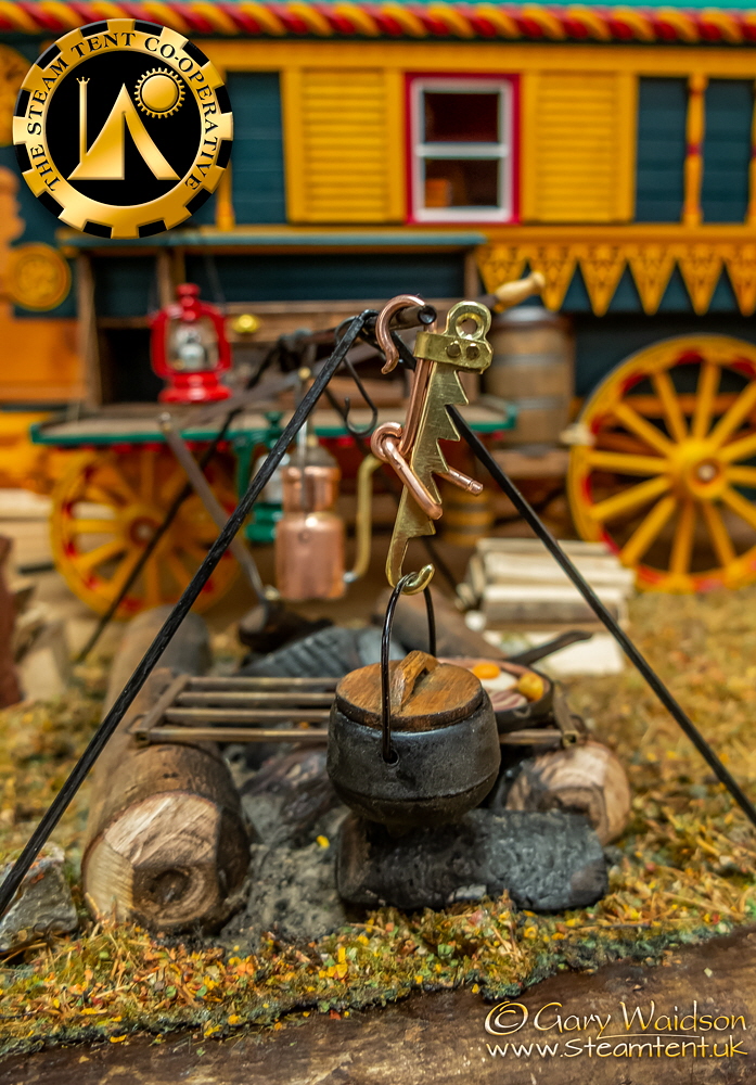 Building a 1/12th Scale Vardo  - The Steam Tent Co-operative. © Gary Waidson - www.Steamtent.uk