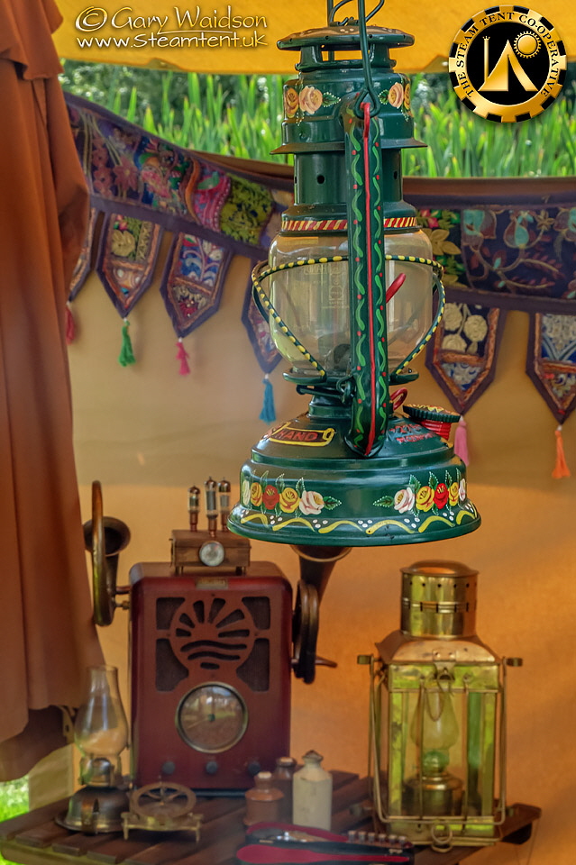 Bargeware Lantern -The Steam Tent Co-operative.  Gary Waidson - www.Steamtent.uk
